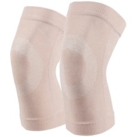 Kniebandage 1 Paar Elastische Kniestütze Leichte Knie Bandage Atmungsaktive für Laufen Meniskusriss Arthritis Gelenkschmerzlinderung ACL Erholung Damen Männer -XL