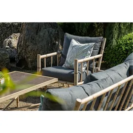 Garden Impressions Lombok Loungeset 4-tlg. braun/grau