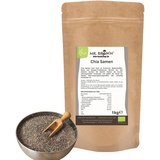 1kg BIO Chia Samen, Chiasamen, Salvia Hispanica, aus kontrolliert biologischem Anbau, schwarz