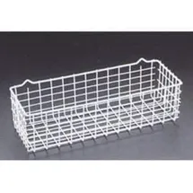 Metaltex Allzweckkorb Aufbewahrungskorb Metall 12 x 33 x 12 cm weiß