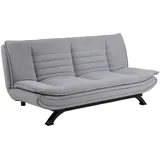 Actona Schlafsofa Mikrofaser 3-Sitzer Grau