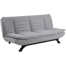 Actona Schlafsofa Mikrofaser 3-Sitzer Grau