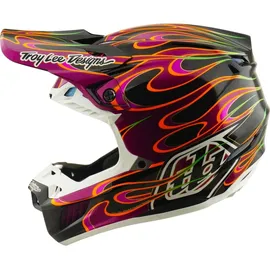Troy Lee Designs SE5 Carbon Torched Schwarz/Lila XL