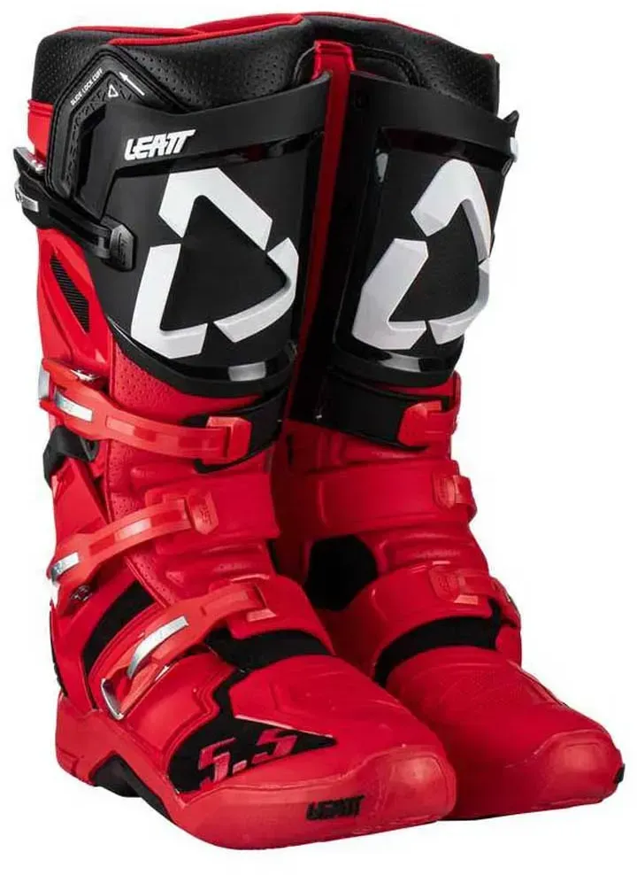 Leatt Flexlock 5.5 Offroad-stiefel - Red - EU 42