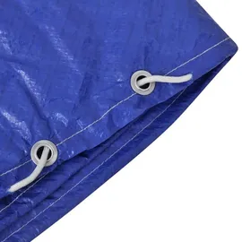 vidaXL Poolabdeckung blau 5,40 m