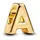 Pandora Buchstabe A Silber 763947C00
