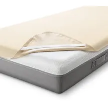 sleezzz Basic Molton Matratzenschoner 180 x 200 cm weiß