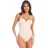 Magic Bodyfashion Shaping-Body MAGIC BODYFASHION "Soft Thong Body", Damen, Gr. S, N-Gr, lungo, Stoff, Obermaterial: 80% Baumwolle, 11% Polyamid, 9% Elasthan, eng, V-Ausschnitt, Bodys, schmale, verstellbare Träger