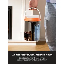 Uwant Teppichreinigungsmaschine 18 kPa Leistungsstarker Polsterreiniger für Haustiere, tragbarer Teppichreiniger mit Reinigungs- und Selbstreinigungswer...