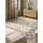 vikosa Structa, creme braun, B:200cm H:15mm L:300cm, Wolle, Teppiche, Handgemacht, Grafisch, Karo, Natur, Wolle, Wohnzimmer,Schlafzimmer