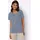 Classic Basics Druck-Shirt Blau 38