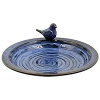 dehner natura premium Vogeltränke Doppio, Blau