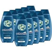 SCHAUMA Shampoo 3in1 Meeresfrische, 10x 400ml