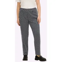 sheego Joggpants Sportlich Schwarz 50