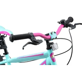 Bikestar Urban Jungle 24" türkis/pink Handbremsen