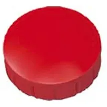 Maul Rundmagnet Solid 20 mm 0,3 kg Haftkraft 10 Stück rot Packung mit 24 Stück