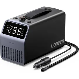 UGREEN Ugreen, 150 PSI 12V do opon samochodowych z wyświetlaczem cyfrowym - szara - Grau