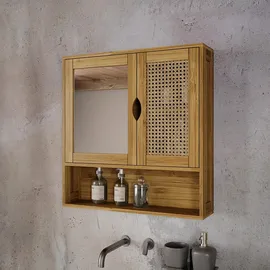 Vicco Badspiegelschrank Liora 56 x 58 cm mit Spiegel