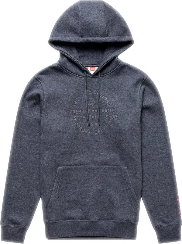 Troy Lee Designs Imprint Hoodie Schwarz Heather - S