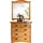 Home Affaire Spiegel HOME AFFAIRE "Konrad", beige (natur), B:93cm H:94cm T:5cm, Glas, Spiegel, aus massiver Kiefer, FSC-zertifiziert