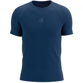 compressport Herren Trail Racing SS T-Shirt blau