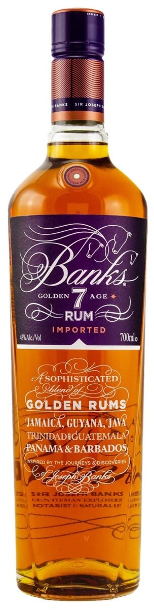 Banks Rum 7 Jahre - Golden Rums - Islands Rum