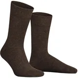 Hudson Relax Cotton Socken Brownmeliert 43-44