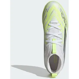adidas F50 Sparkfusion League Mid Cut TF Kinder Cloud White/Iron Metallic/Hi-Res Yellow 34,5