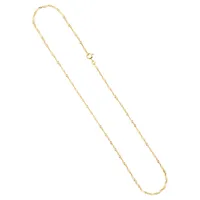 Goldkette JOBO Halsketten Gr. Gelbgold 585, L: 50cm, gelb (gelbgold 585) Damen Singapurkette 585 Gold 50 cm 1,8 mm