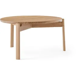 Audo - Passage Lounge Tisch, Ø 70 cm, Eiche natur
