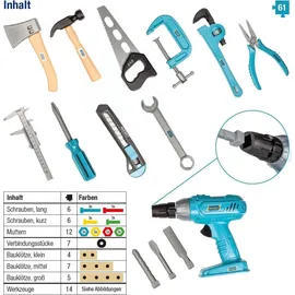HAZET Junior-Tool Spielzeugsatz 61-tlg.
