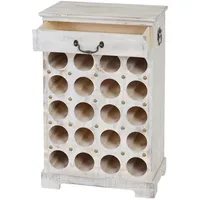 MCW Weinregal Torre T324 76 x 48 x 31 cm Weiß