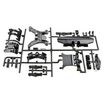 TAMIYA Dämpferbrücken TT02B Schwarz 319000562