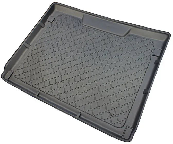 Gummimatte für den Kofferraum für Renault Kangoo II (ab 2008) Typ W Kombi Long 5-türig / Mercedes Citan W415 (ab 2012) Long 5-tü