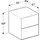 Geberit ONE Seitenschrank 45 x 49,2 x 47 cm Eiche