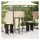 vidaXL Gartenstuhl 43 x 82 x 76 cm braun 2 St.