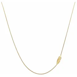 Elli Feder Boho Symbol 925 Silber goldfarben Damen 