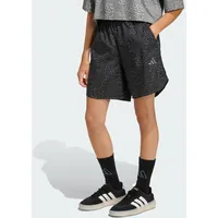 Adidas FUTURE ICONS ALLOVER PRINTED Shorts. Black / Grey