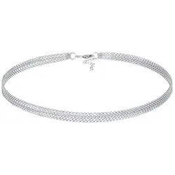 Elli Choker 5-Lagig Gliederung Modern 925 Silber Ketten   Damen 