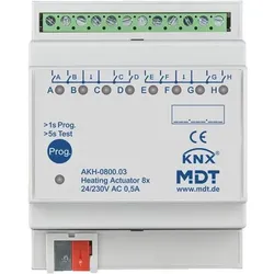 1St. MDT Heizungsaktor 8-fach, 4 AKH-0800.03
