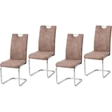 Hti-Living Schwingstuhl KellyC Braun