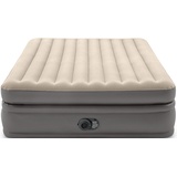 Intex Prime Comfort Elevated Doppelmatratze - Beige / Grey - 152 x 203 x 51 cm