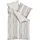 KAEPPEL Curvy Gestreift Silber/Grau 155 x 220 cm + 80 x 80 cm