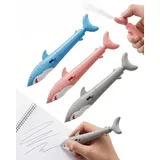 FIMWOLZ Spritzstifte 3er-Set (Blau, Rosa, Grau) – Mini Streich Wasserpistole Pen für lustige Überraschungen, Partys, Büro & Schule Spaß