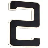 Paulmann 79843 Solar-Hausnummernleuchte LED Hausnummernleuchte inkl. wechselbarer Akku wechselbar