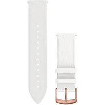 Garmin Leder Weiss in Rosegold