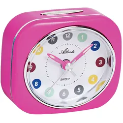 Atlanta 1983/17 Wecker mit Weckwiederholung Pink