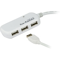 ATEN UE2120H USB-Hub, 4x USB-A 2.0, USB-A 2.0 [Stecker]