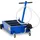 MSW Ölauffangwanne Stahl 75 Liter blau fahrbar
