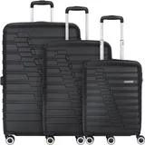 American Tourister Activair Koffer-Set 3-tlg. schwarz